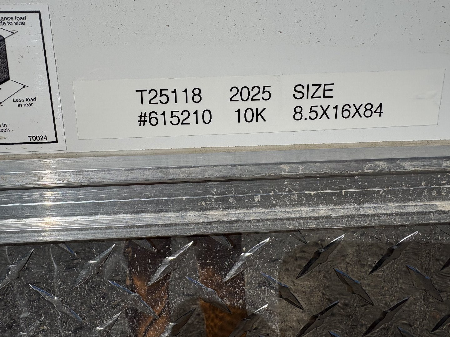 New 2025 H&H Trailers 8'5" x 16' 10K Cargo / Enclosed Trailer