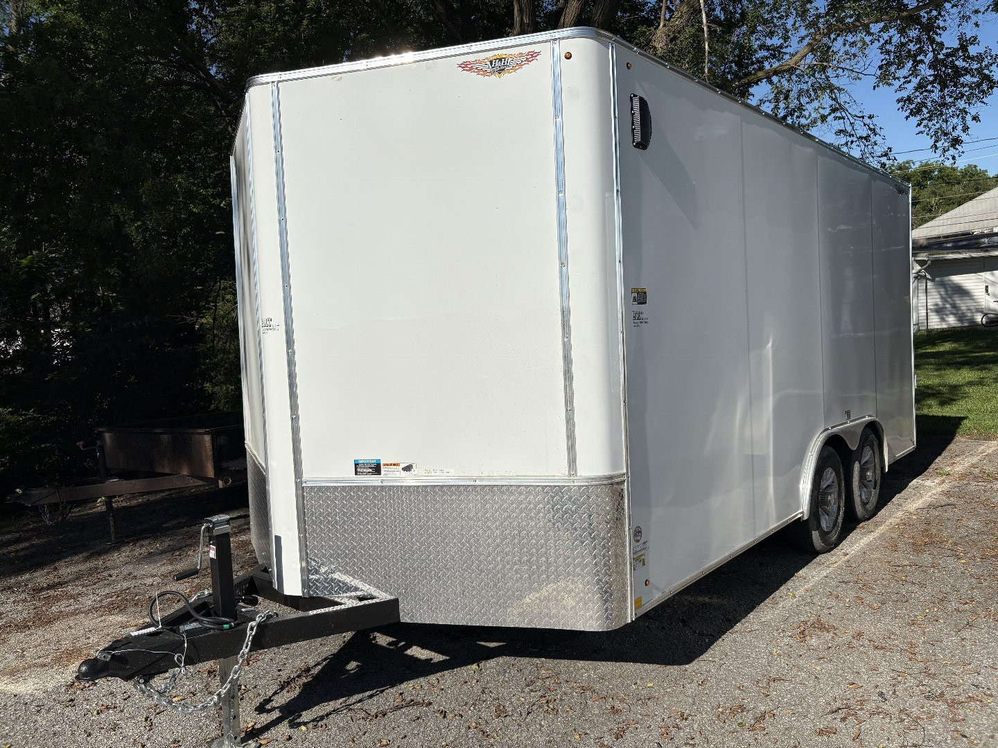 New 2025 H&H Trailers 8'5" x 16' 10K Cargo / Enclosed Trailer