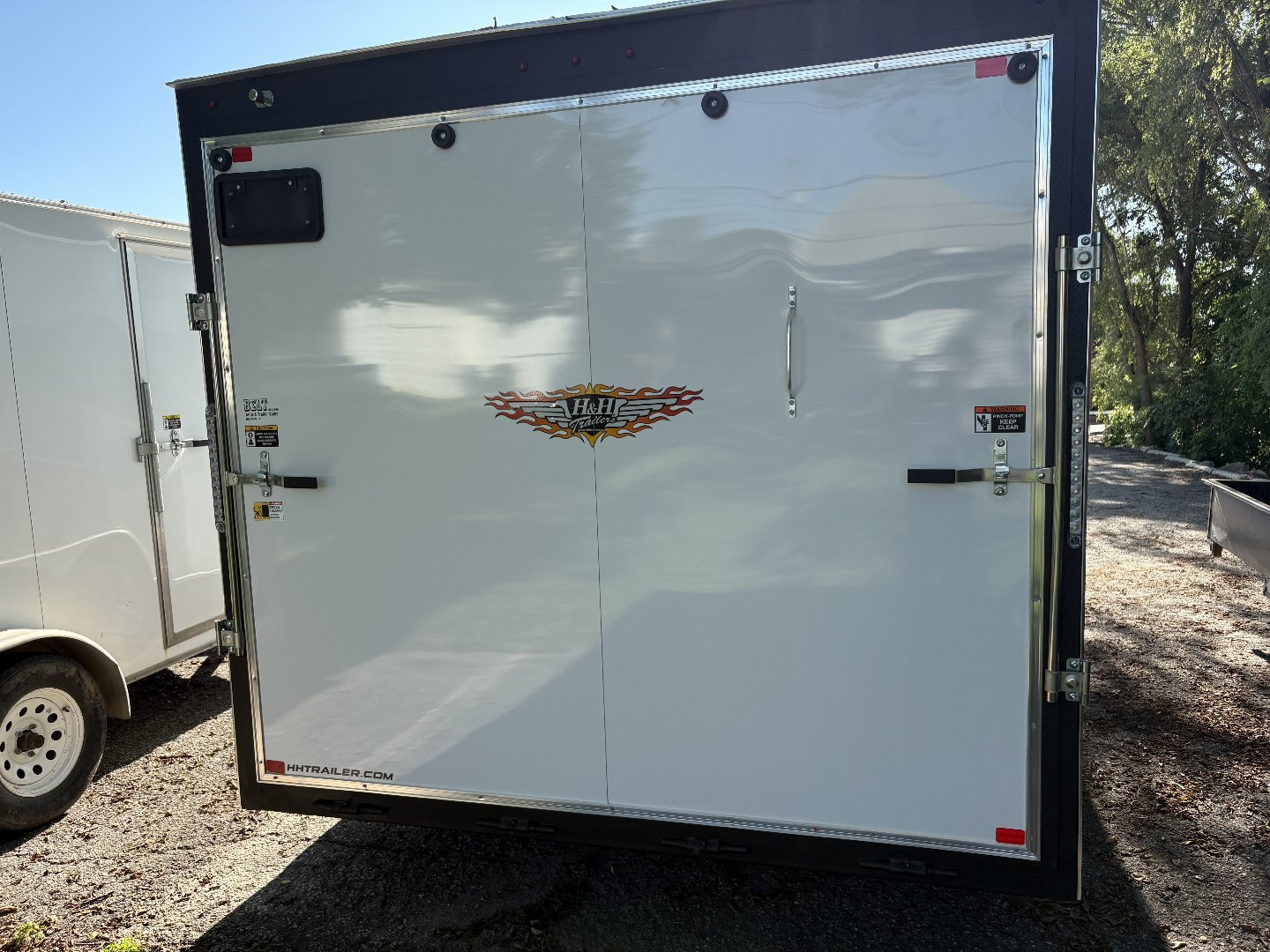 New 2025 H&H Trailers 8'5" x 16' 10K Cargo / Enclosed Trailer
