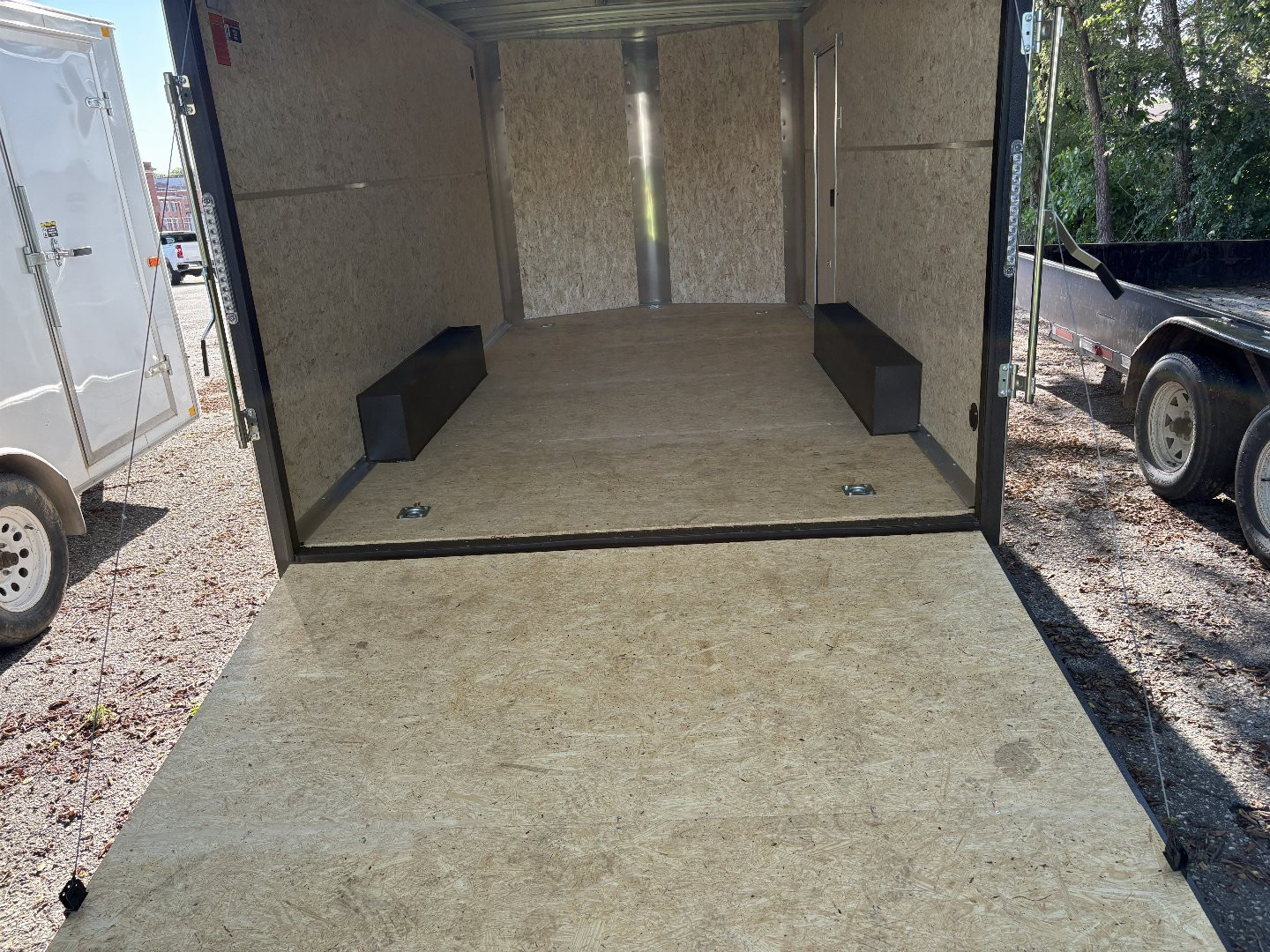 New 2025 H&H Trailers 8'5" x 16' 10K Cargo / Enclosed Trailer