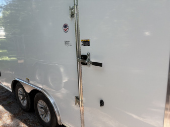 New 2025 H&H Trailers 8'5" x 16' 10K Cargo / Enclosed Trailer