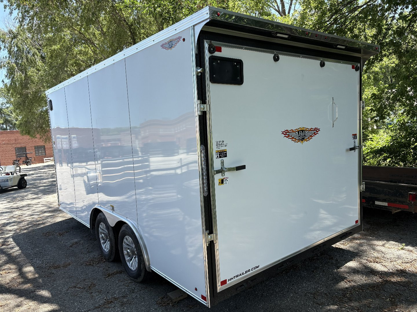 New 2025 H&H TRAILERS 8'5" x 16' x84" 10K Cargo / Enclosed Trailer