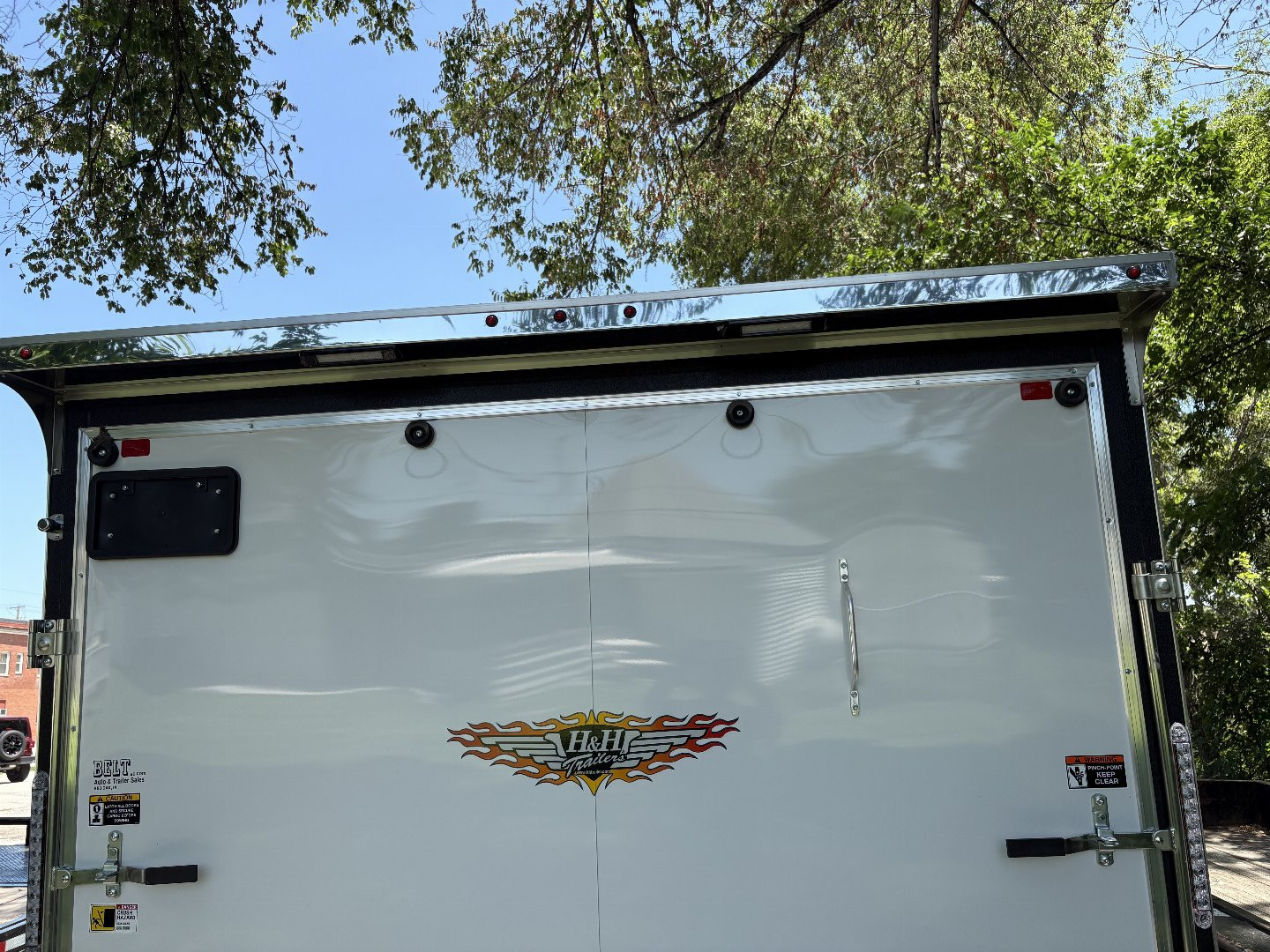 New 2025 H&H TRAILERS 8'5" x 16' x84" 10K Cargo / Enclosed Trailer