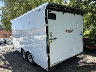 New 2025 H&H TRAILERS 8'5" x 16' x84" 10K Cargo / Enclosed Trailer