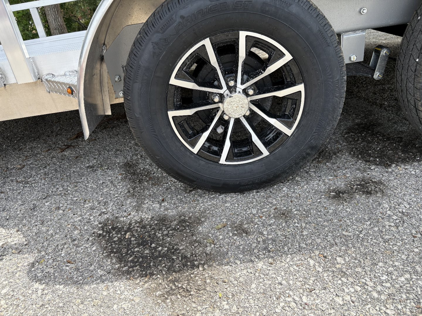 New 2025 H&H 82x16 RailSide 7k Utility Trailer