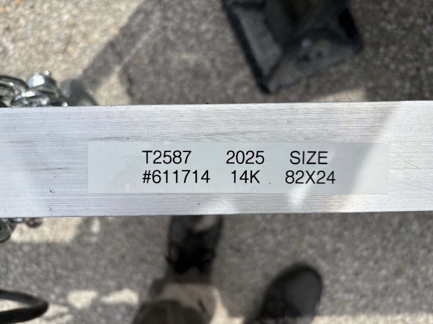 New 2025 H&H 82x24 14k Aluminum Electric Tilt Speedloader