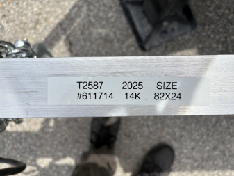 New 2025 H&H 82x24 14k Aluminum Electric Tilt Speedloader