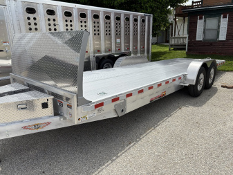 New 2025 H&H 82x24 14k Aluminum Electric Tilt Speedloader