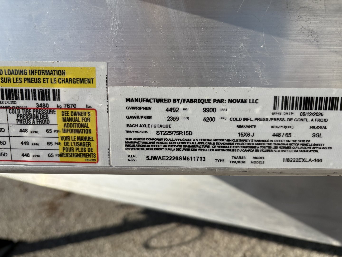 New 2025 H&H 82x22 10k Speedloader Electric Tilt