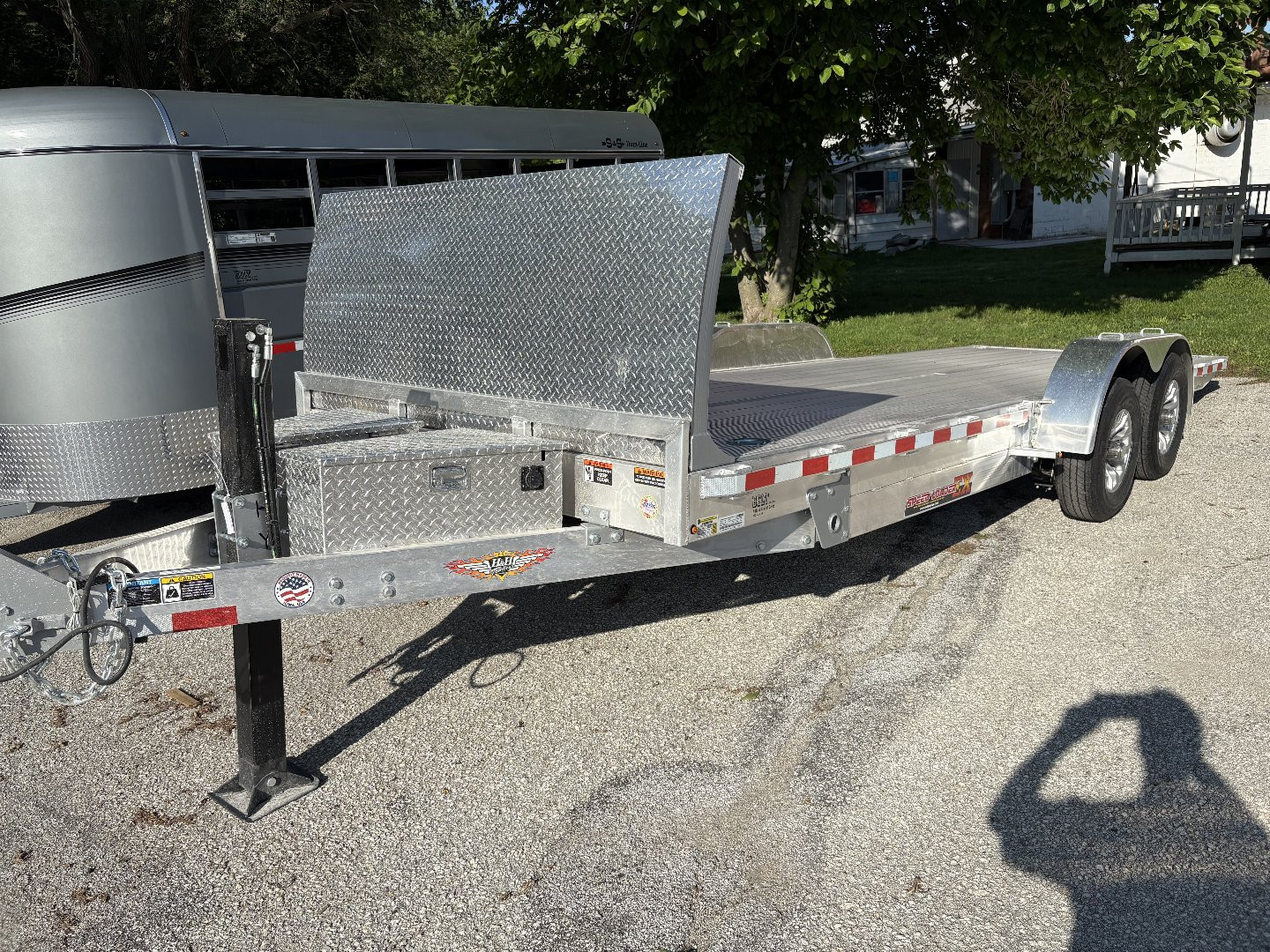 New 2025 H&H 82x22 10k Speedloader Electric Tilt