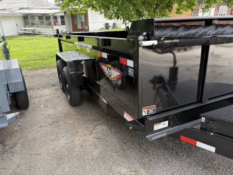 New 2025 H&H Dump Box 83x14 14k 12k Jack Anti Sail