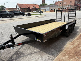 New 2025 H&H 82  x 16' TA Utility Trailer