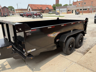 New 2025 H&H 76x12 10k Dump Trailer