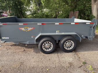 New 2025 H&H Trailers H7612UD-24-100 Dump Trailer