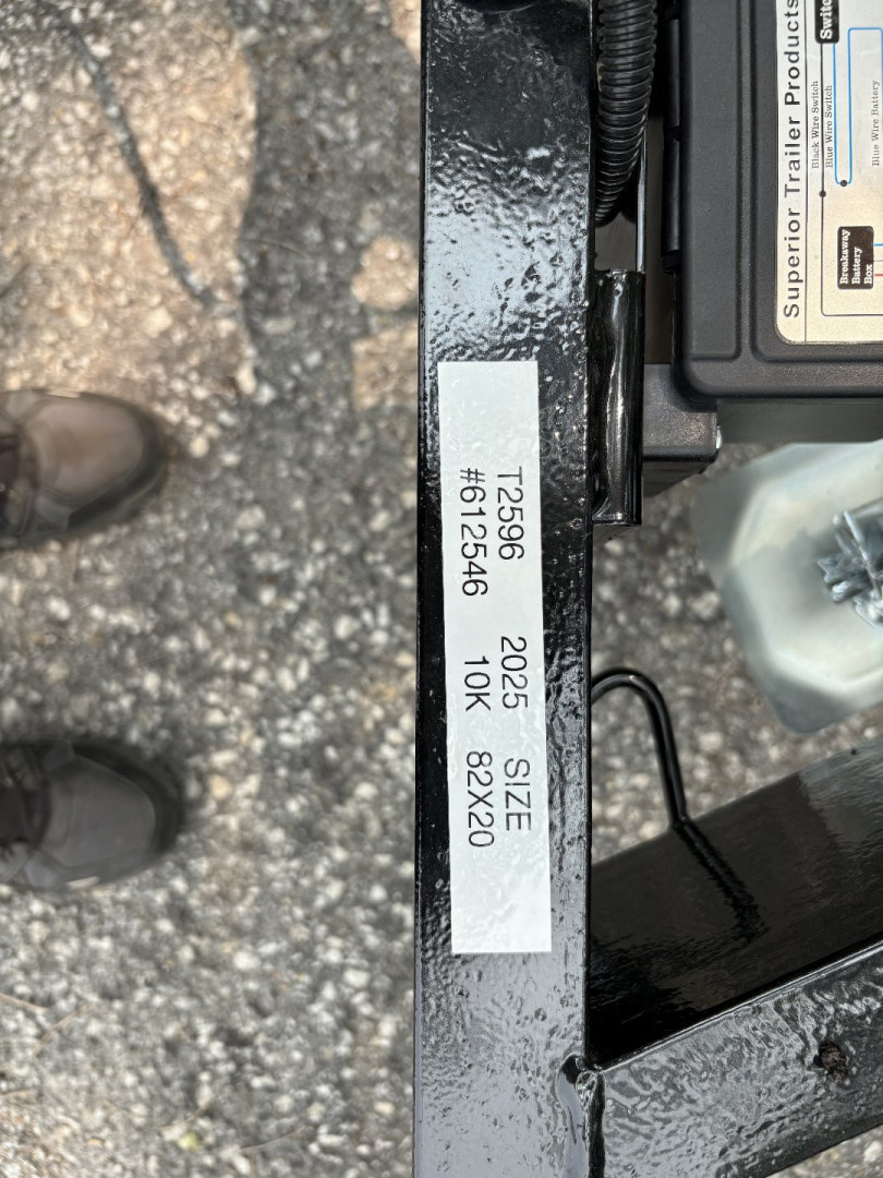 New 2025 H&H 82" x 20' 10k Solid Side w/Ladder Gate