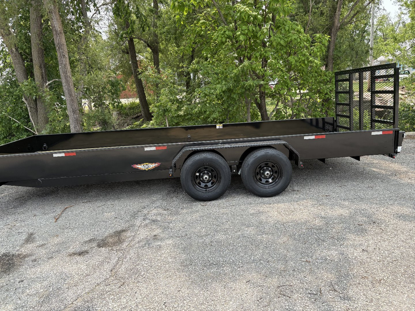 New 2025 H&H 82" x 20' 10k Solid Side w/Ladder Gate