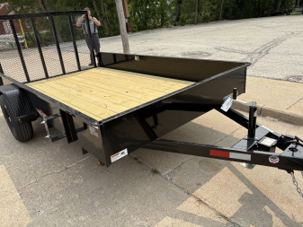 New 2025 H&H 76  x 12' Utility Trailer