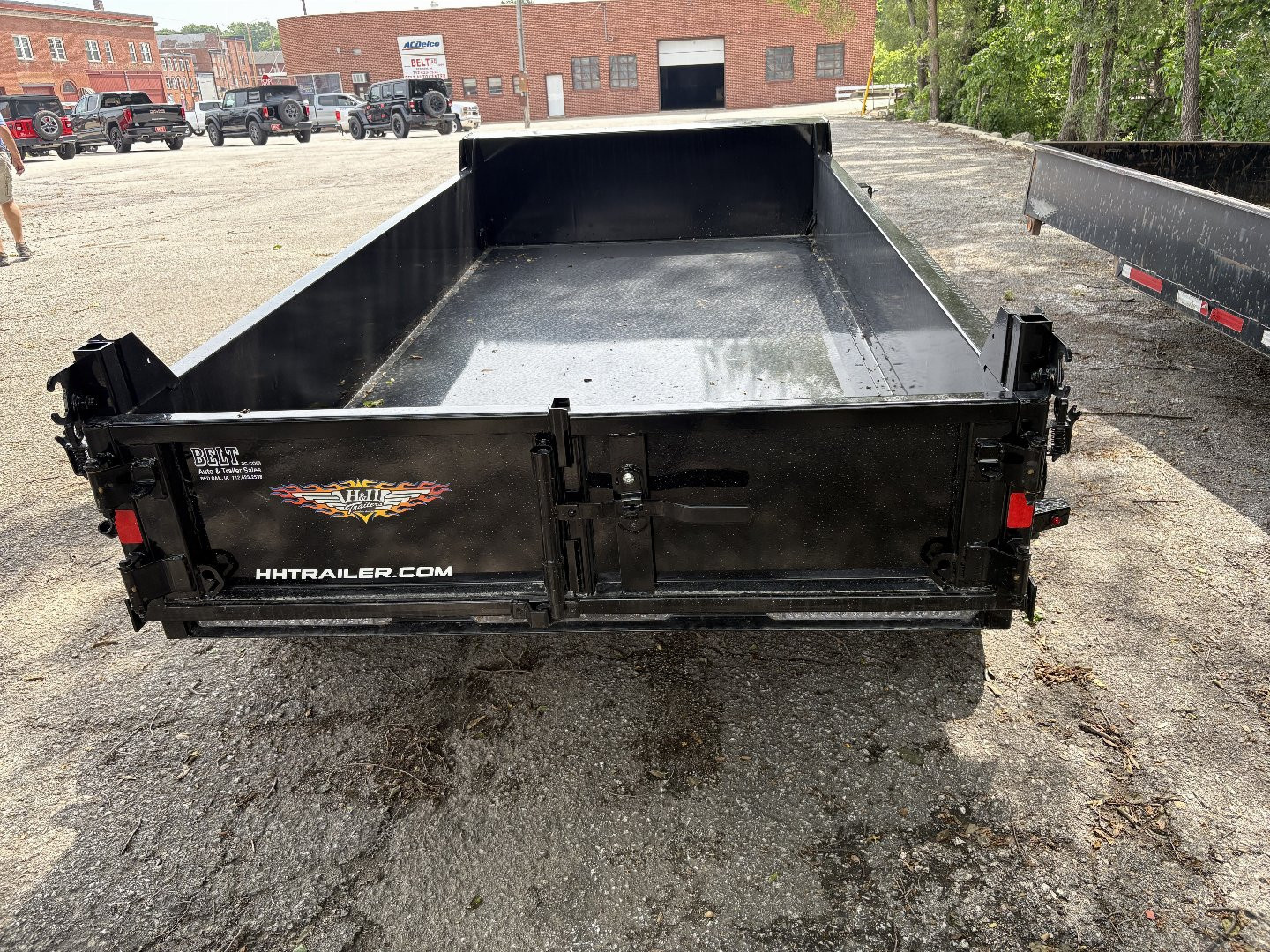New 2025 H&H 62x10 Dump Trailer