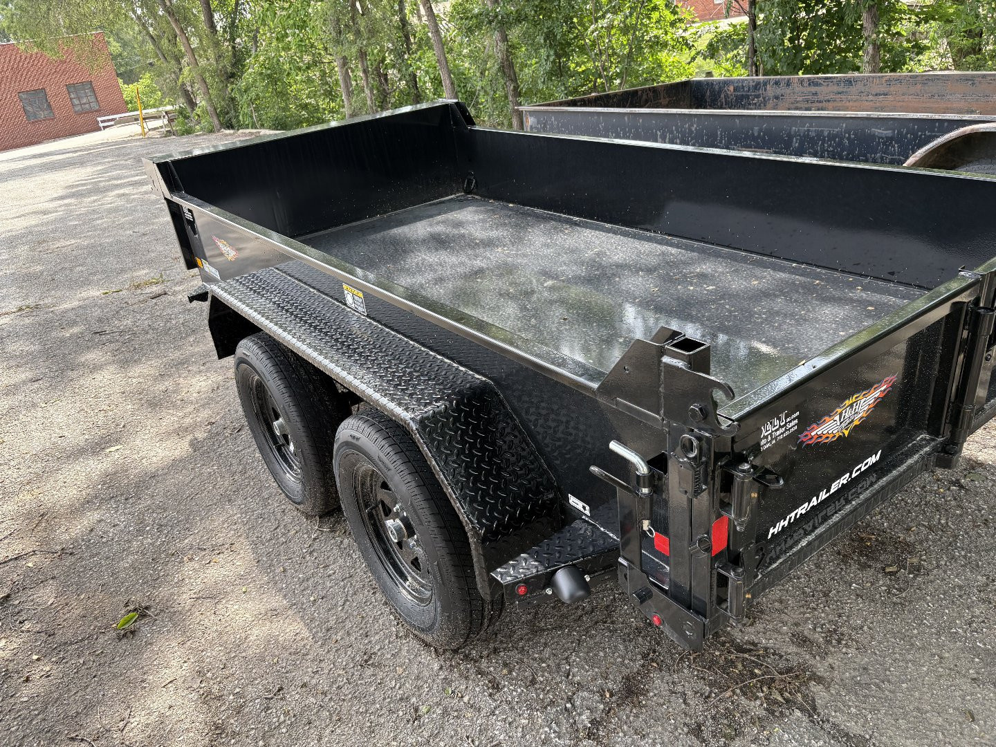 New 2025 H&H 62x10 Dump Trailer