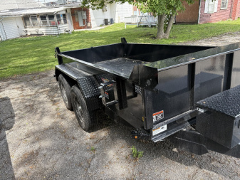 New 2025 H&H 62x10 Dump Trailer