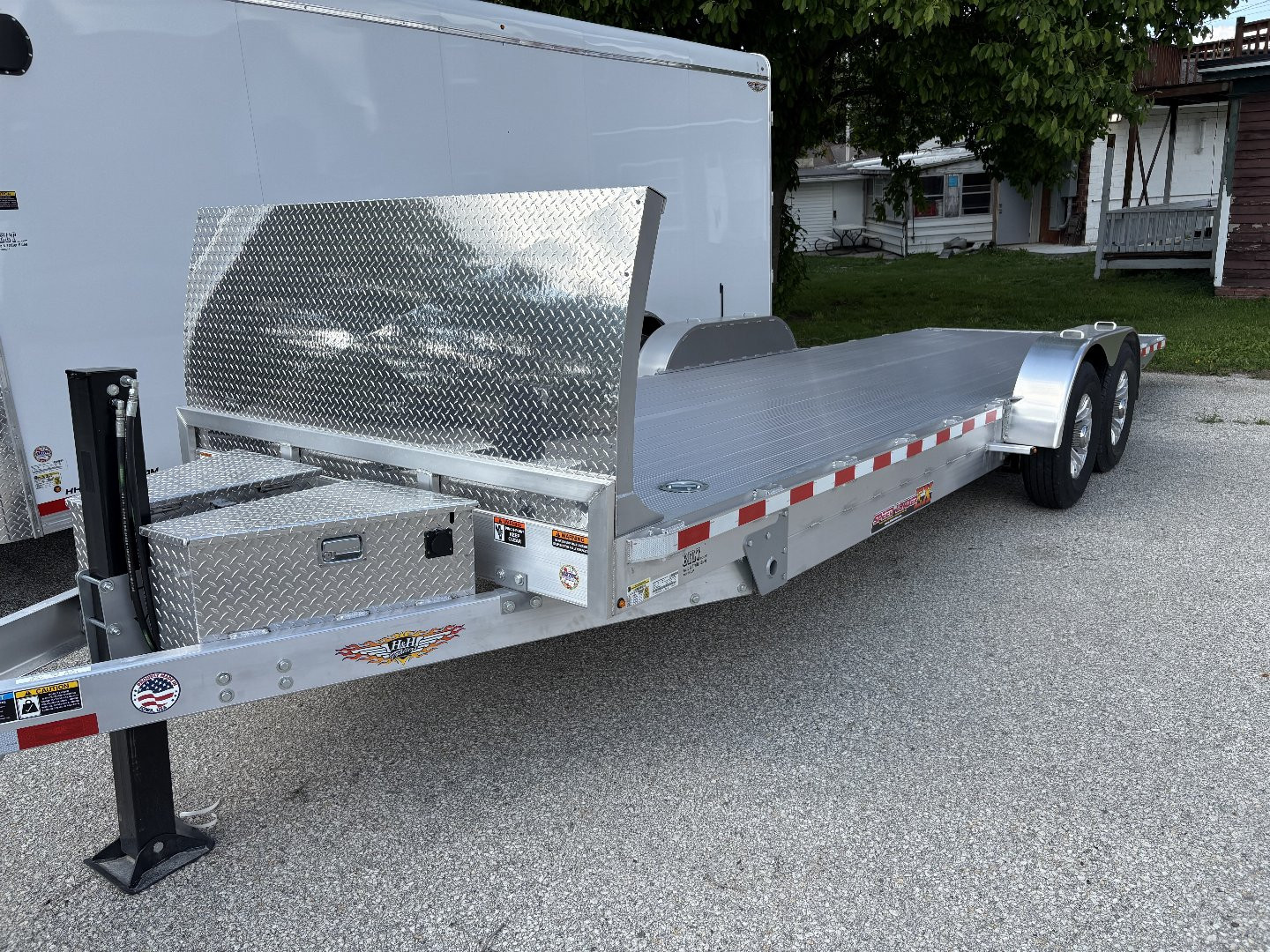New 2025 H&H 82x24 EXLA-14k Car Hauler