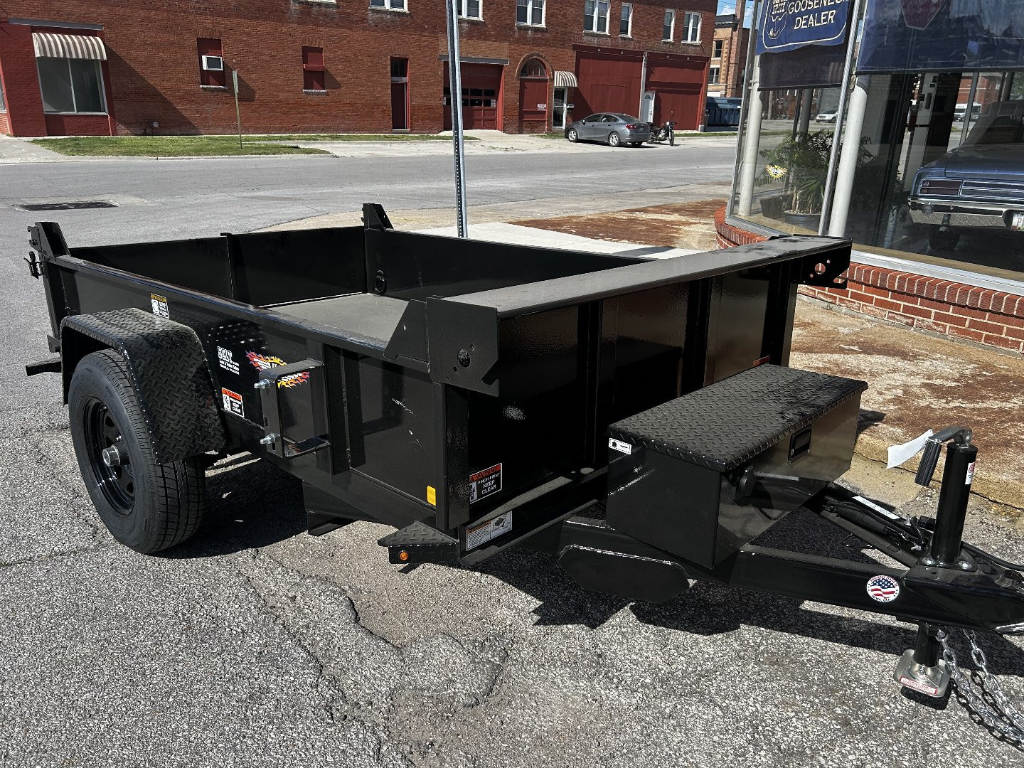 New 2025 H&H 62x8 5K Dump Trailer