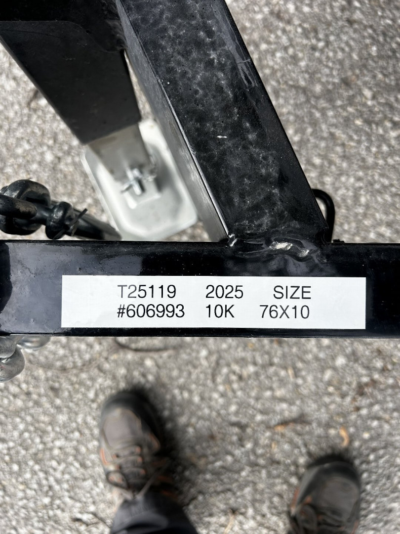 New 2025 H&H 76x12 10K Dump Trailer