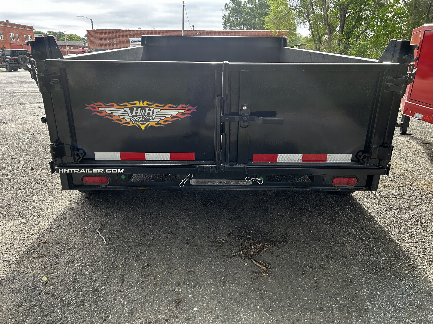 New 2025 H&H 76x12 10K Dump Trailer