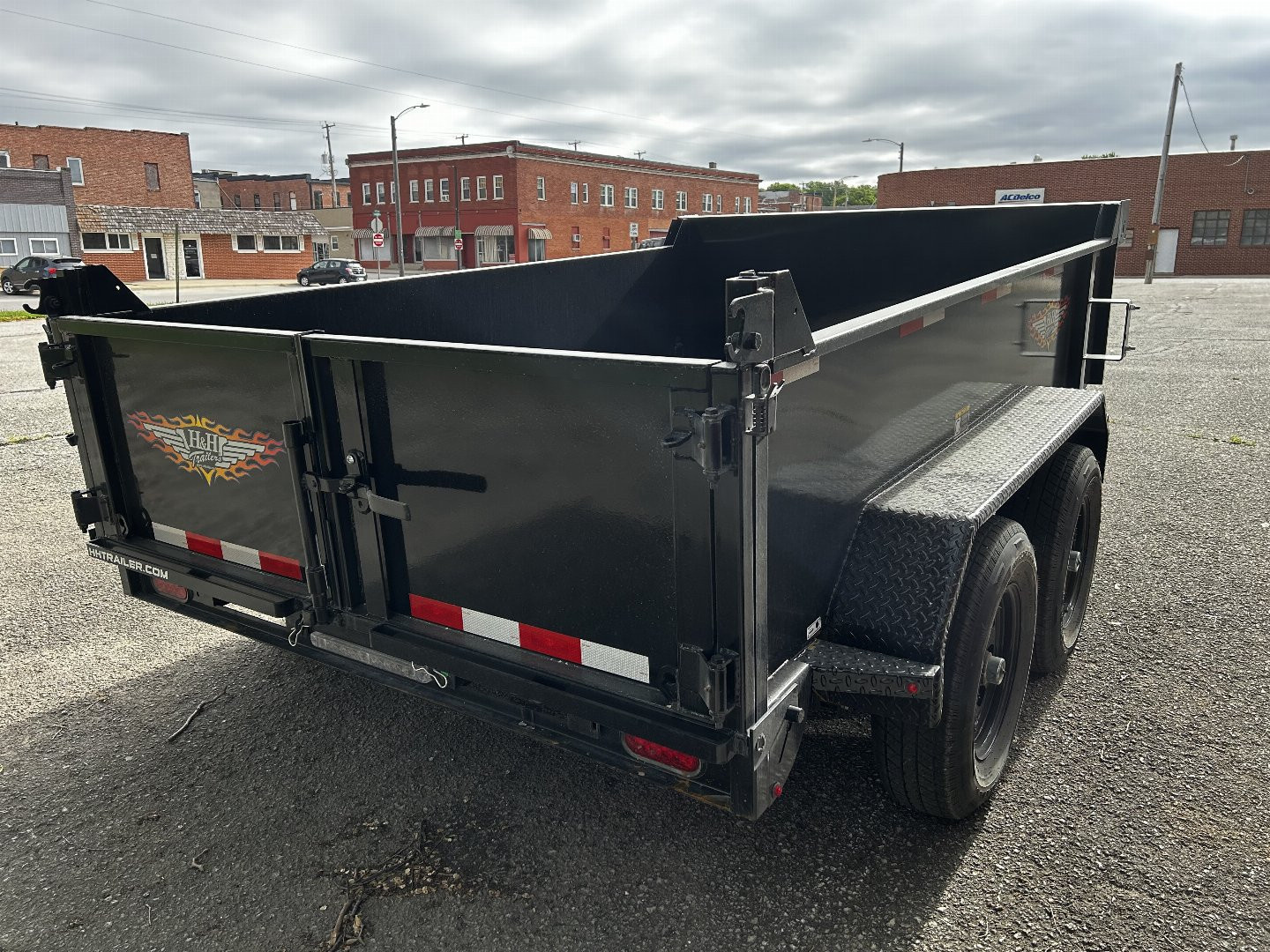 New 2025 H&H 76x12 10K Dump Trailer