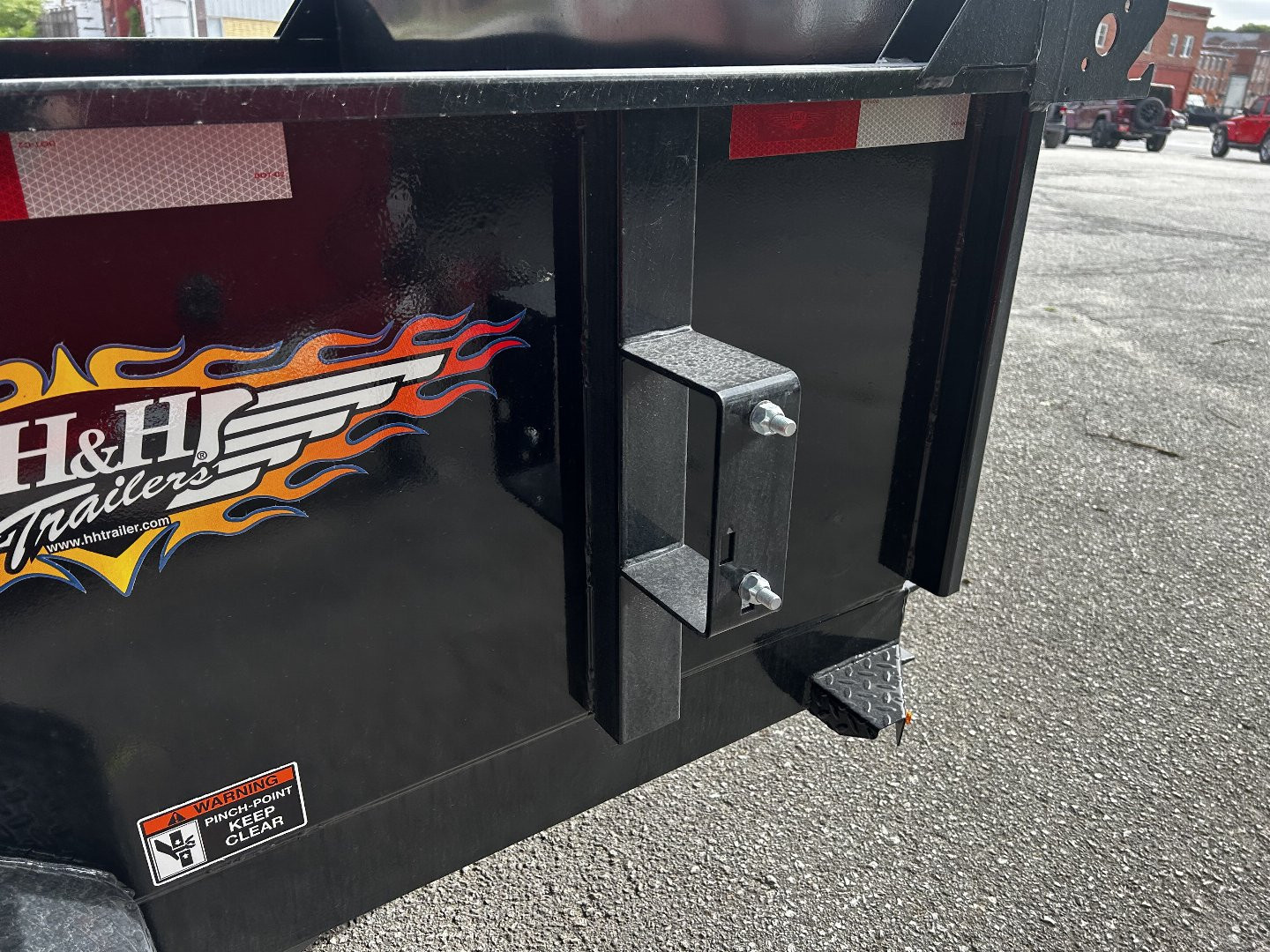 New 2025 H&H 76x12 10K Dump Trailer