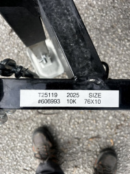 New 2025 H&H 76x12 10K Dump Trailer