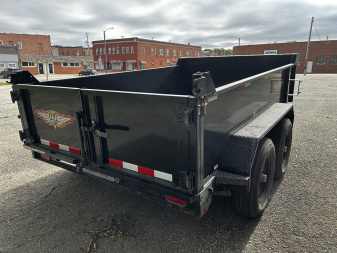 New 2025 H&H 76x12 10K Dump Trailer