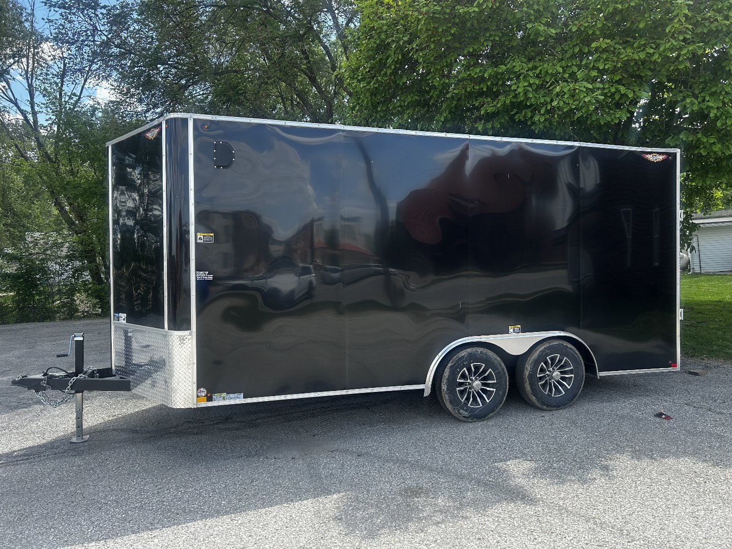 New 2025 H&H Trailers 8'5" x 16' 10K Cargo Trailer