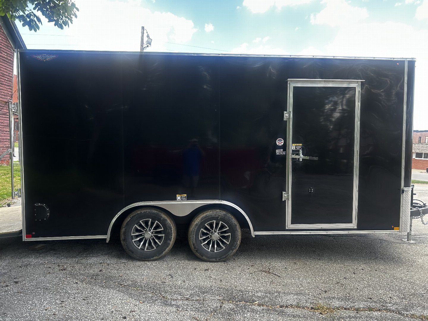 New 2025 H&H Trailers 8'5" x 16' 10K Cargo Trailer