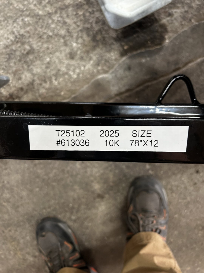 New 2025 H&H Trailers 78" x 12' 10K Equipment Trailer