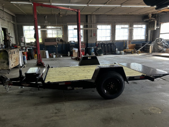 New 2025 H&H Trailers 78" x 12' 10K Equipment Trailer