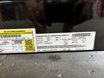 New 2025 H&H Trailers 78" x 12' 10K Equipment Trailer