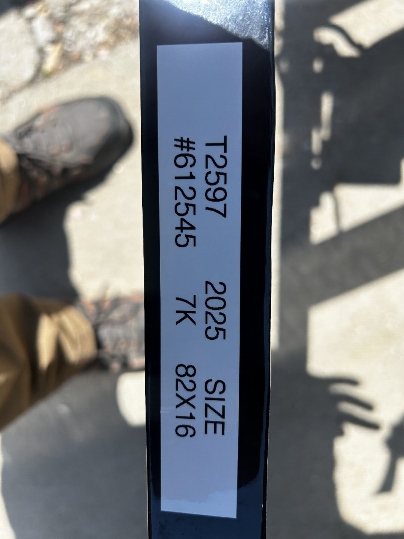 New 2025 H&H Trailers 82" x 16' Solid Side Utility Trailer