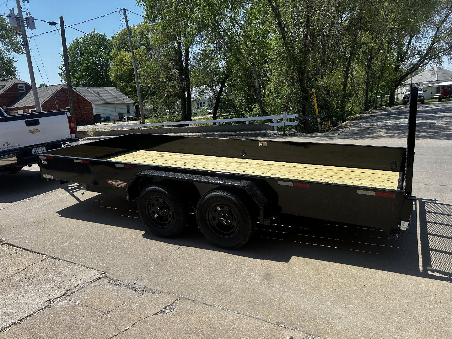New 2025 H&H Trailers 82" x 16' Solid Side Utility Trailer