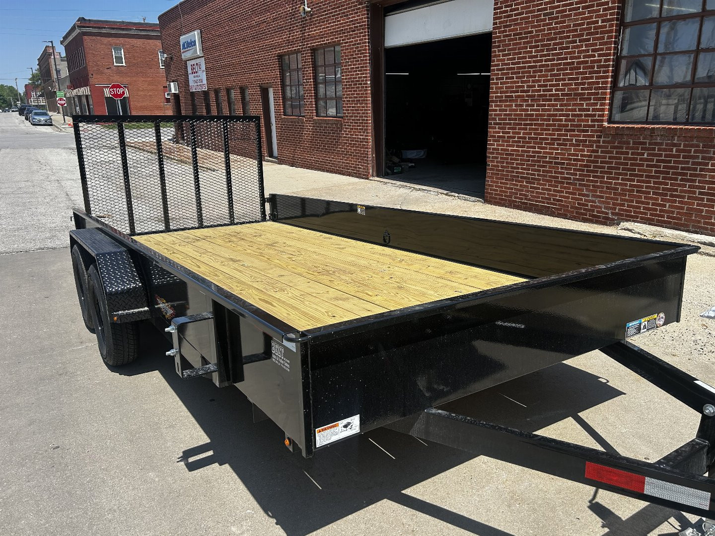New 2025 H&H Trailers 82" x 16' Solid Side Utility Trailer