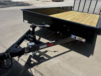 New 2025 H&H Trailers 82" x 16' Solid Side Utility Trailer