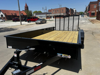 New 2025 H&H Trailers 82" x 16' Solid Side Utility Trailer