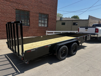 New 2025 H&H Trailers 82" x 16' Solid Side Utility Trailer