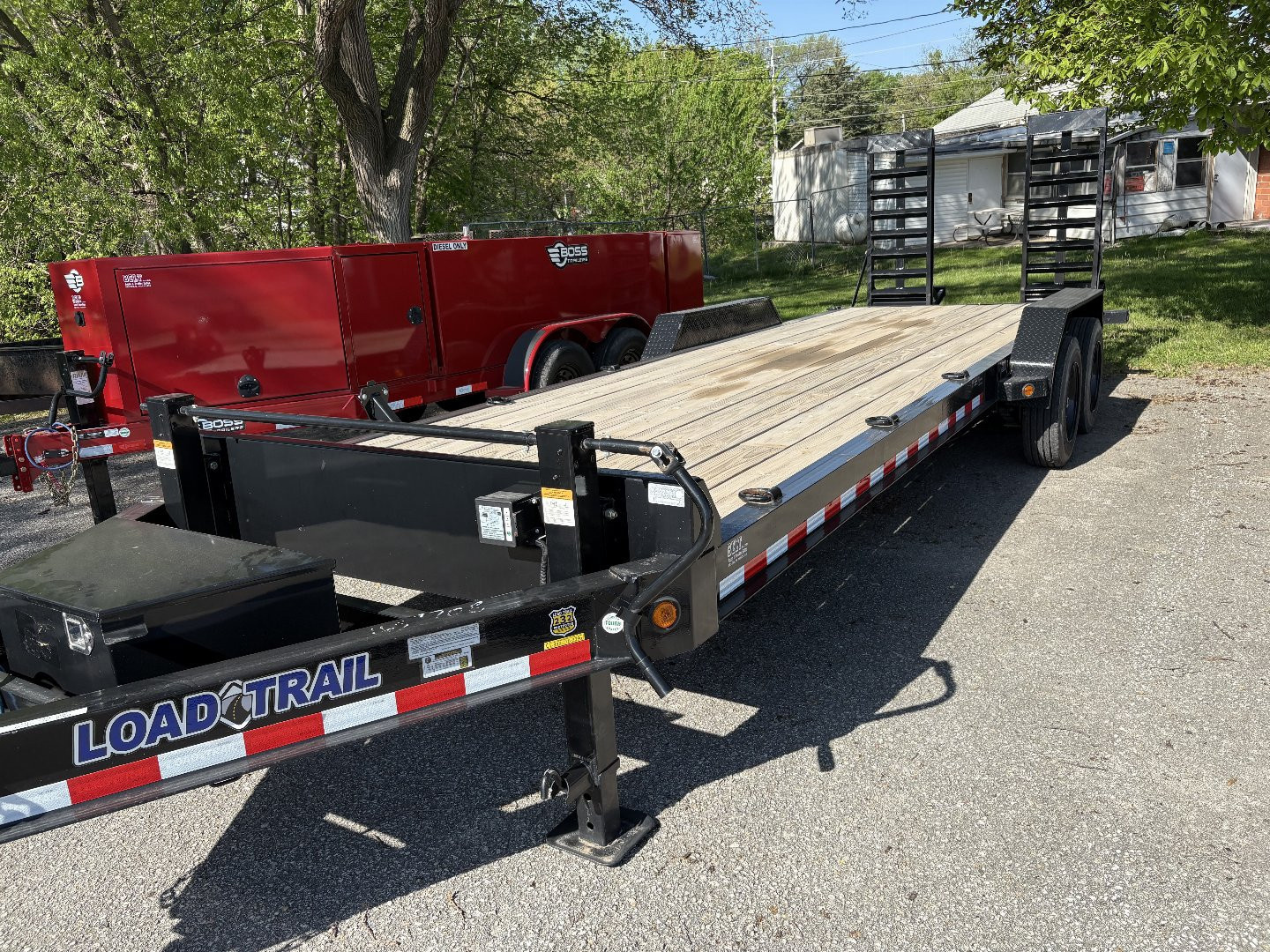 Used 2023 Load Trail HD 16K Dove Tail Equipment Trailer