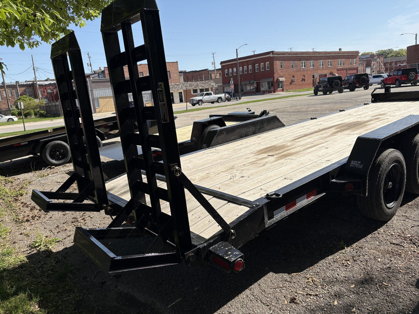 Used 2023 Load Trail HD 16K Dove Tail Equipment Trailer