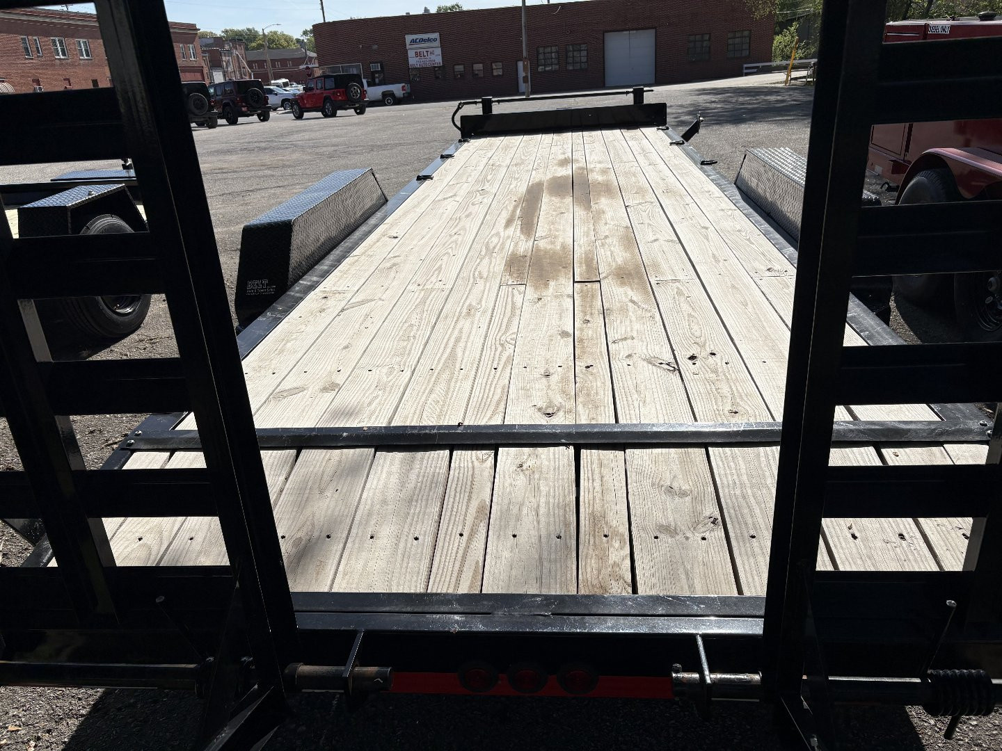 Used 2023 Load Trail HD 16K Dove Tail Equipment Trailer