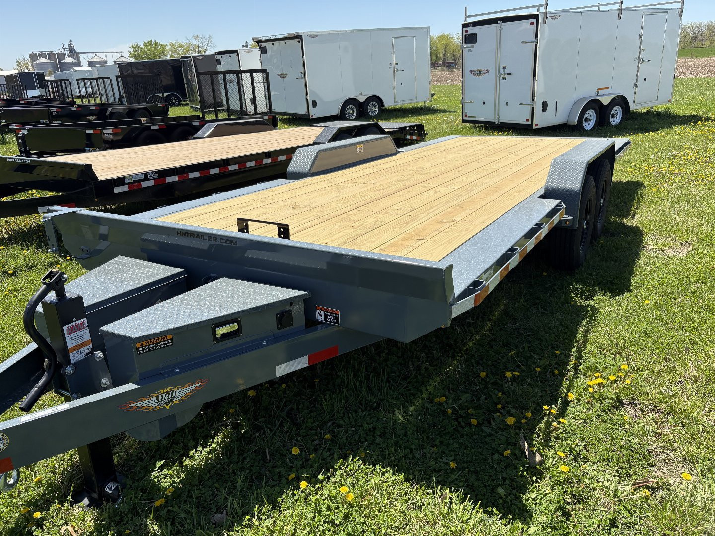 New 2025 H&H Electric Speed Loader Car Hauler