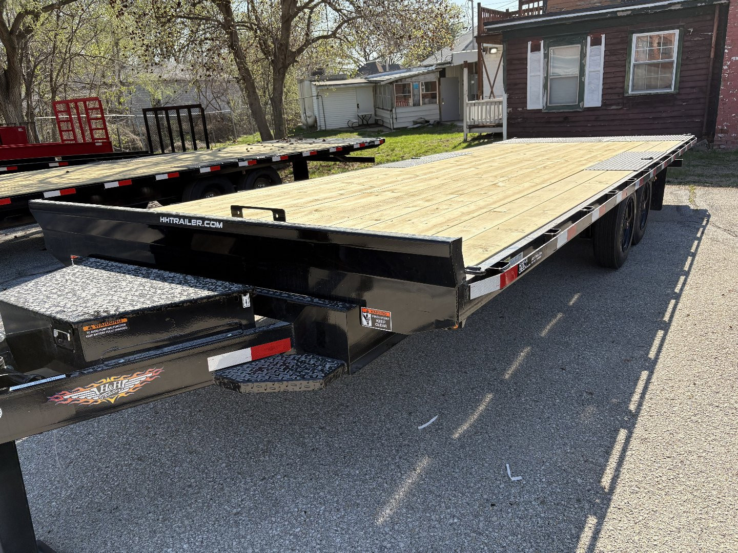 New 2025 H&H / Power Tilt Deckover Trailer-