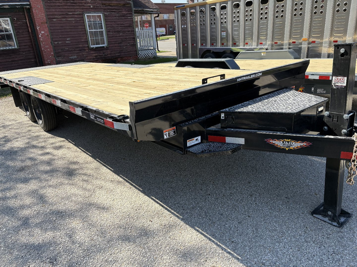 New 2025 H&H / Power Tilt Deckover Trailer-