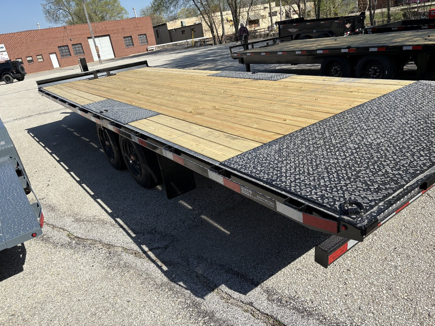 New 2025 H&H / Power Tilt Deckover Trailer-